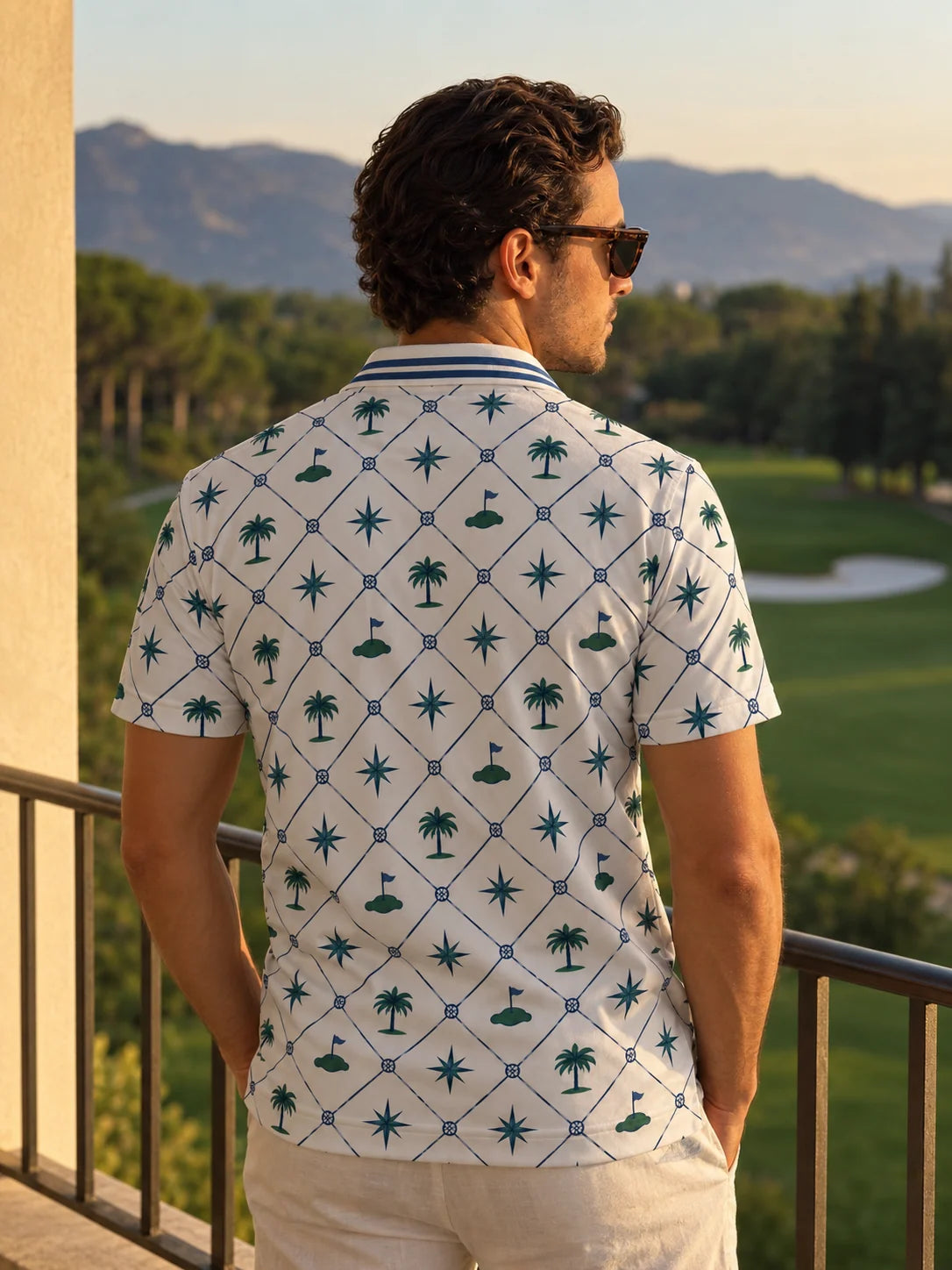 Palm Compass Performance-Golfpoloshirt
