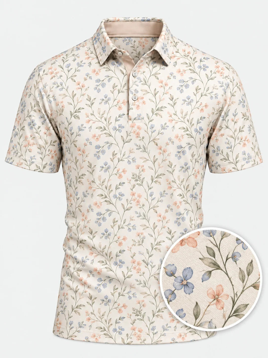 Garden Club Performance-Golf-Poloshirt